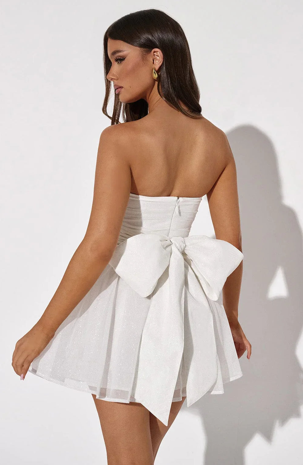 Bow Back Mini Dress
