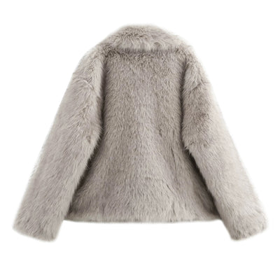 Virale Pelzjacke