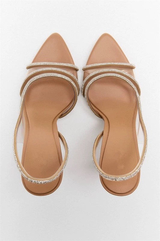 High Heels Silber