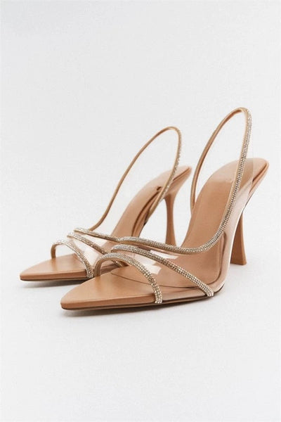 High Heels Silber