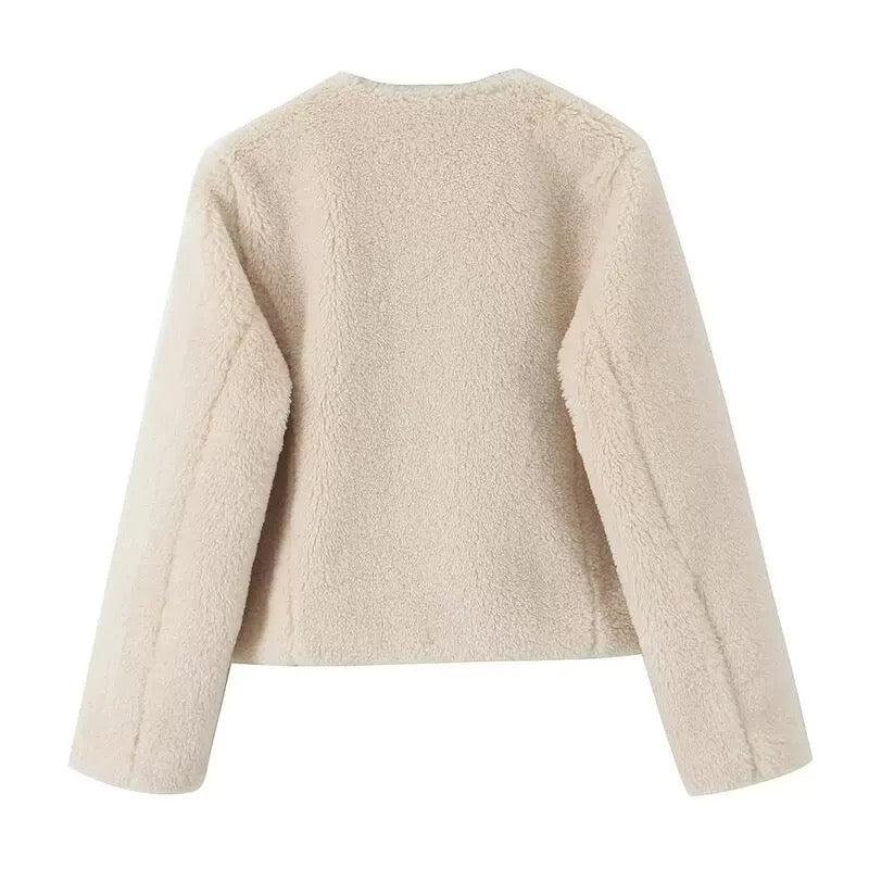 Selin Kunstpelzjacke